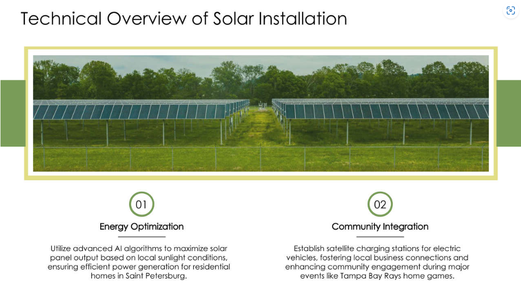 Technical Overview of Solar Installation